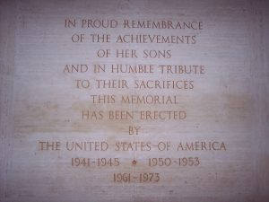Memorial Names from World War II